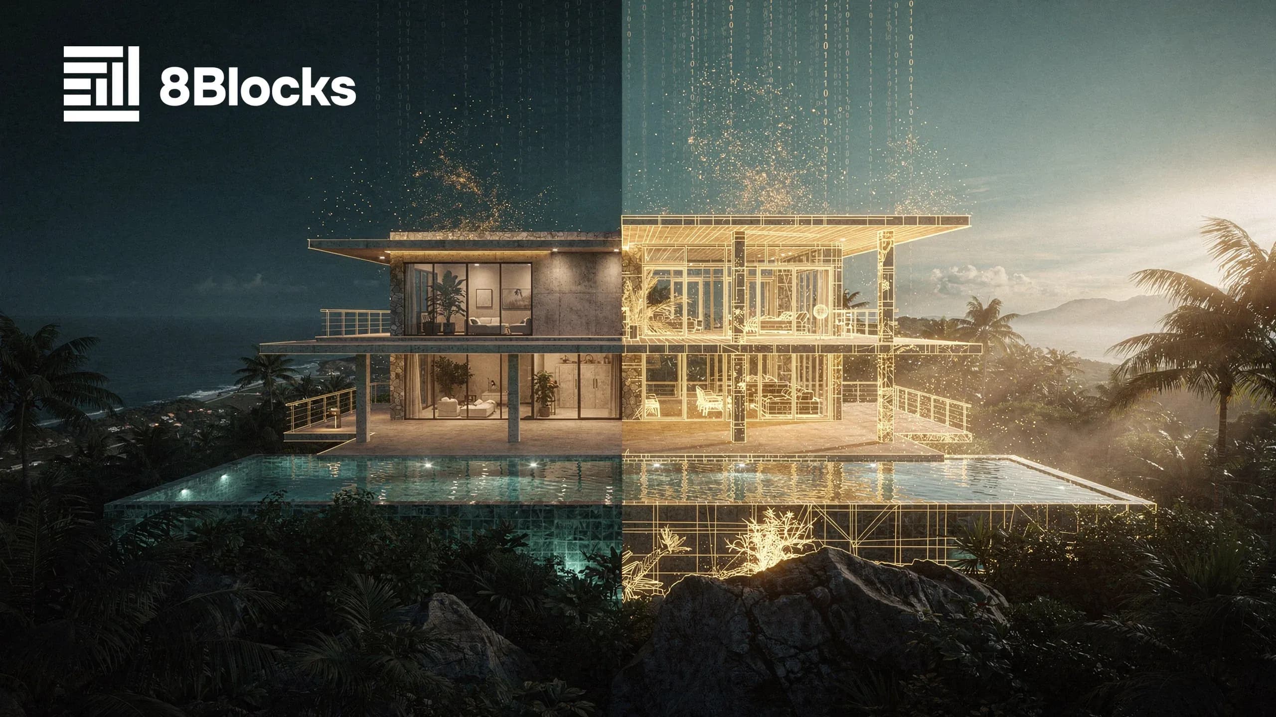 TiBiTi: a real villa on the Pacific coast and its digital copy — one asset in two worlds