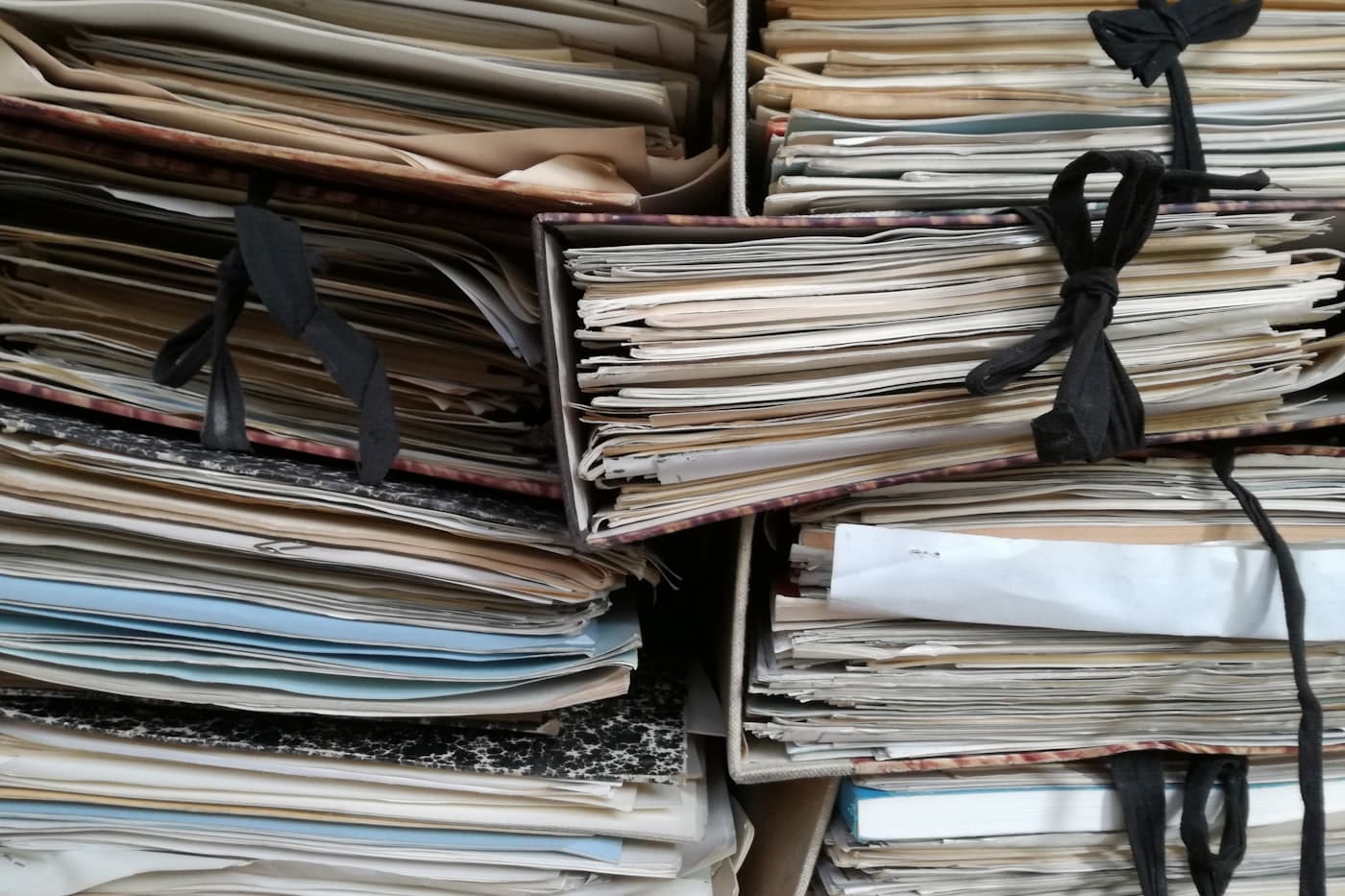 Archived paper records